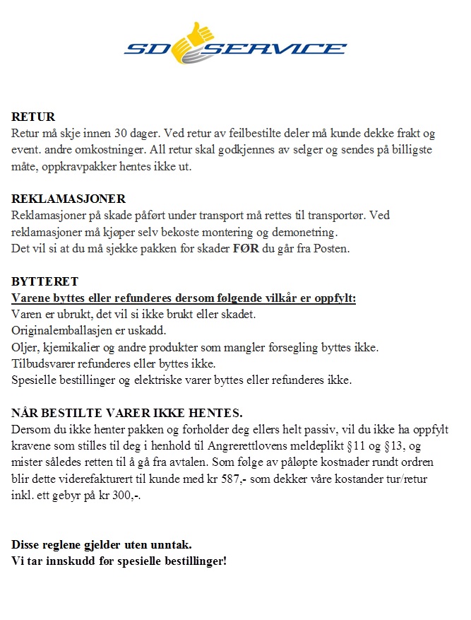 KJØPEBETINGELSER pic